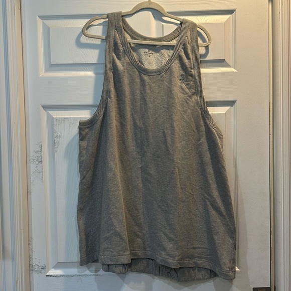 NWT! Free People FP Movement Gray Oversized Fleece Sleevless Dress Tunic XL - Picture 1 of 8
